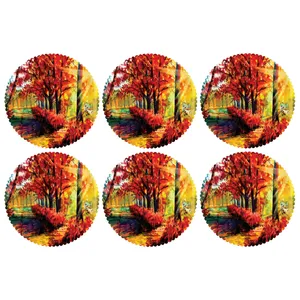 زیر لیوانی مدل C2-42116 بسته 6 عددی