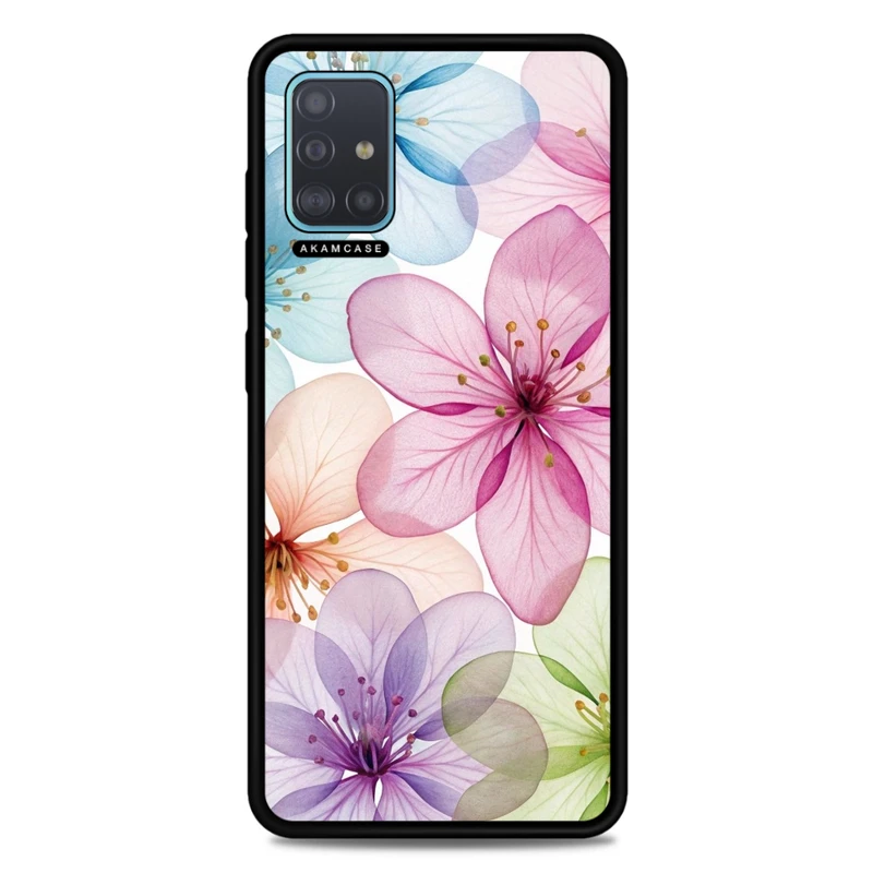 کاور آکام مدل AMC-WSGA51-FLOWERS-29 مناسب برای گوشی موبایل سامسونگ Galaxy A51