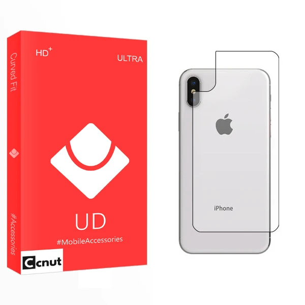 محافظ پشت گوشی کوکونات مدل UD Glass مناسب برای گوشی موبایل اپل Iphone X/XS