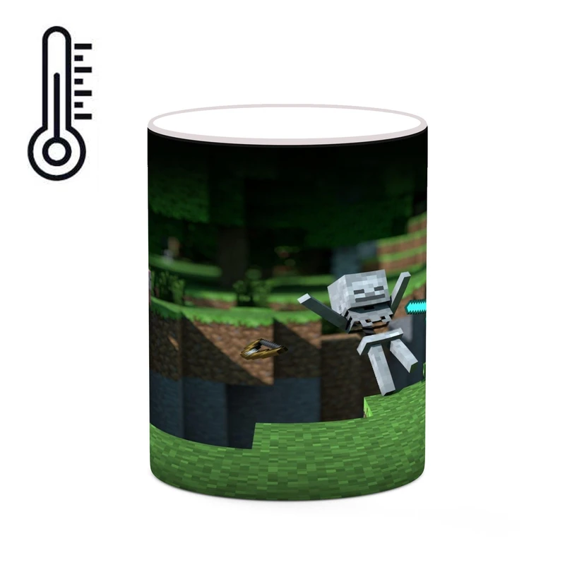 ماگ حرارتی کاکتی طرح ماینکرافت minecraft مدل mgh41598