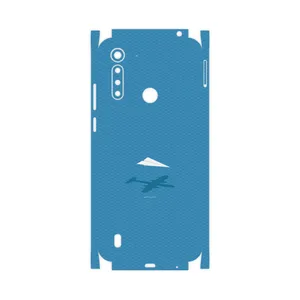 MAHOOT Minimal Paper Airplane-FullSkin Cover Sticker for Motorola Moto G8 Power Lite