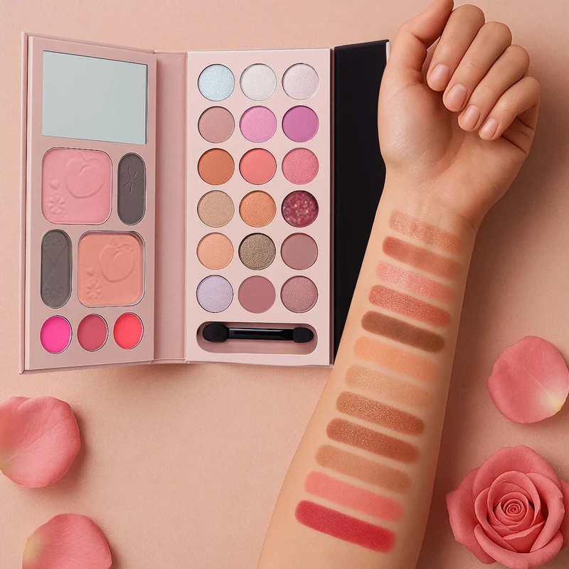 عکس شماره 2 : پالت سایه چشم انی لیدی مدل هلو