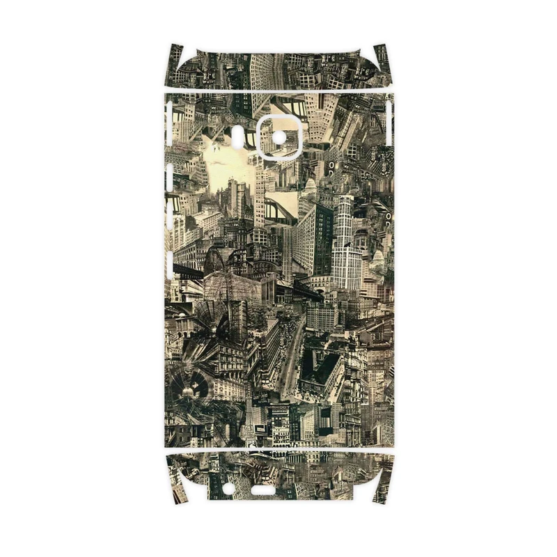 برچسب پوششی ماهوت مدل Collage of Skyscraper-FullSkin مناسب برای گوشی موبایل اچ تی سی One M9