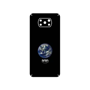 MAHOOT NASA Home Earth Cover Sticker for Xiaomi Poco X3 NFC