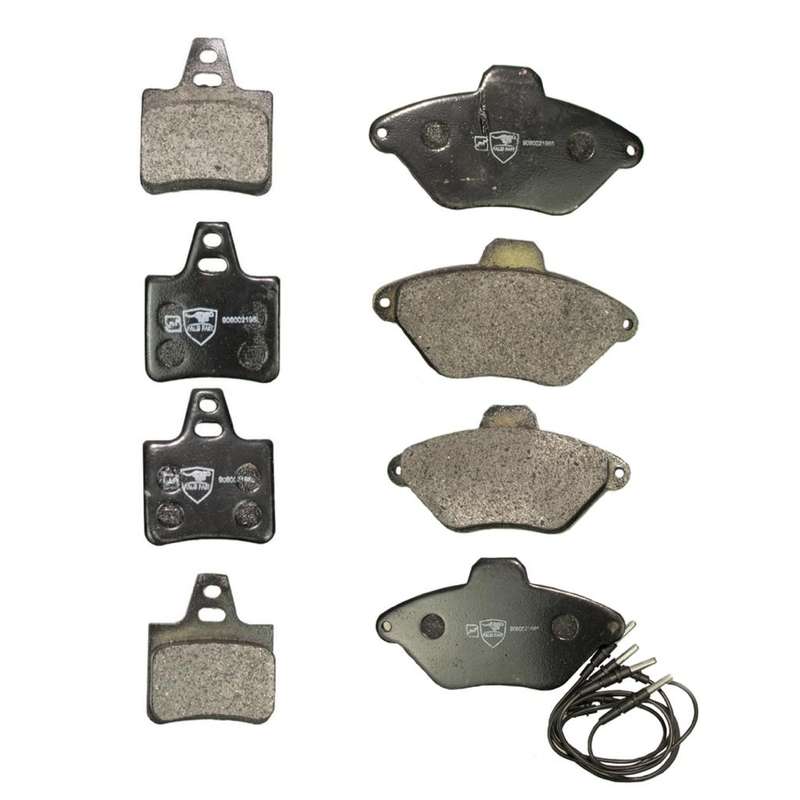  لنت ترمز جلو پالید پارت کد IFB11R18 مناسب برای زانتیا به همراه لنت ترمز عقب