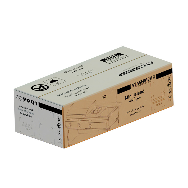 باربیکیو آتش‌ مهر مدل مینی آیلند 102