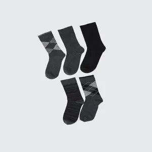 جوراب مردانه ال سی وایکیکی مدل W2BB36Z8 مجموعه 5 عددی