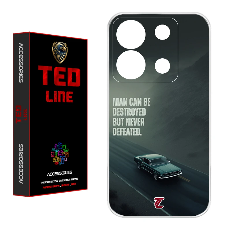 کاور تد لاین طرح ماشین کد 1131 مناسب برای گوشی موبایل شیائومی Redmi Note 13 Pro 5G / Poco X6