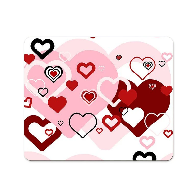 ماوس پد پاد آفرین طرح قلب کد 939 سایز 19*24 سانتی متر