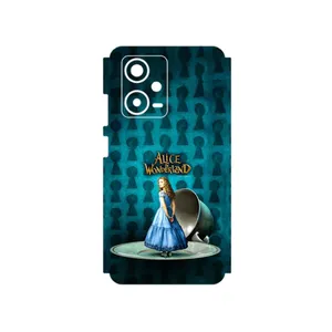MAHOOT Alice in Wonderland Cover Sticker for Xiaomi Redmi Note 12 Pro Plus