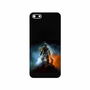 MAHOOT Skyrim Game Series Cover Sticker for Huawei Y5 Prime 2018