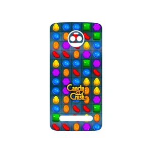 MAHOOT Candy Crush Game Series Cover Sticker for Motorola Moto Z2 Force