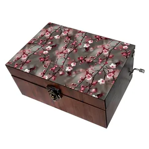 جعبه موزیکال مدل گل کد B217