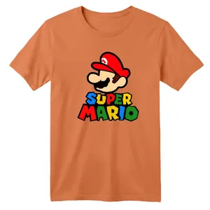 تی شرت آستین کوتاه بچگانه مدل سوپر ماریو