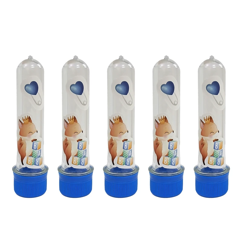 گیفت کپسول اسمارتیز مدل روباه بی بی پسر کد 03 مجموعه 5 عددی