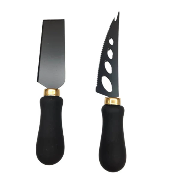 کارد صبحانه خوری مدل BLK-TWIN کد SHR 827 مجموعه 2 عددی