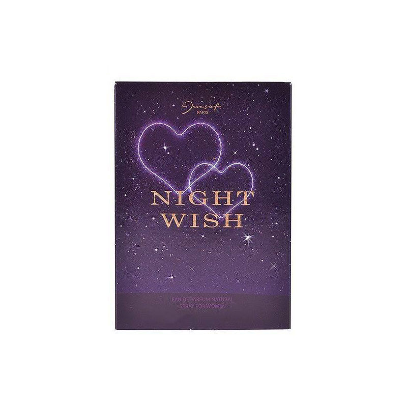 ادو پرفیوم زنانه ژک ساف مدل NIGHT WISH حجم 100 میلی لیتر به همراه عطر جیبی ژک ساف مدل NIGHT WISH حجم 20 میلی لیتر