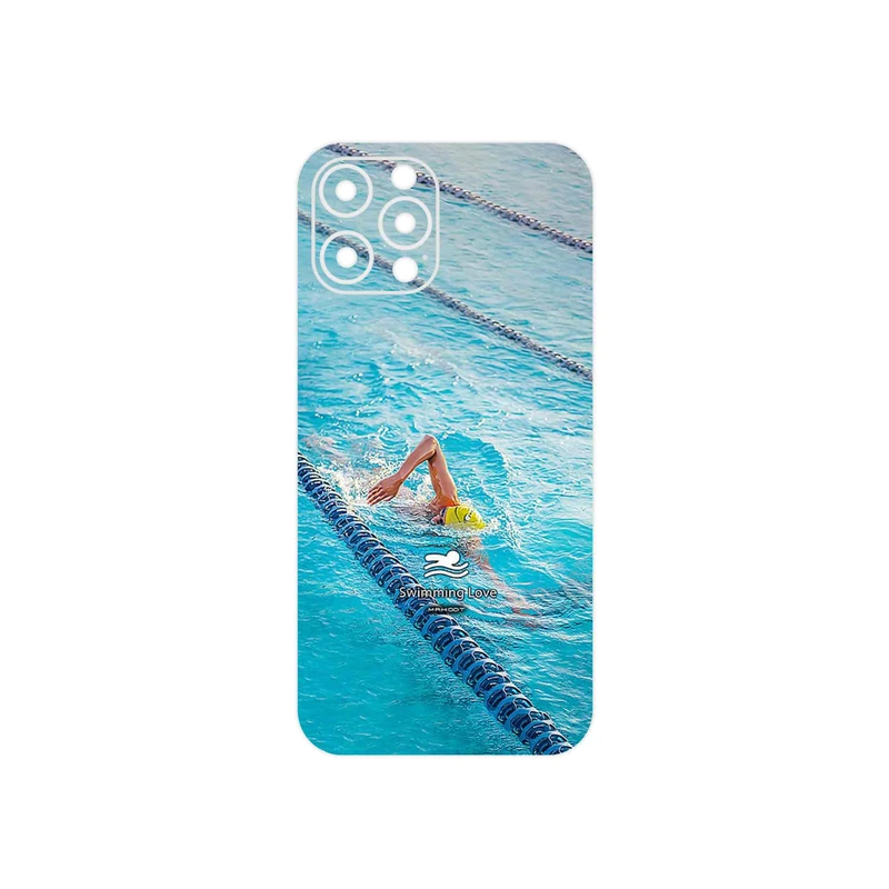 برچسب پوششی ماهوت مدل Swimming مناسب برای گوشی موبایل اپل iPhone 12 Pro Max