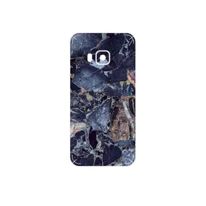 MAHOOT Broken black marble Cover Sticker for HTC One S9