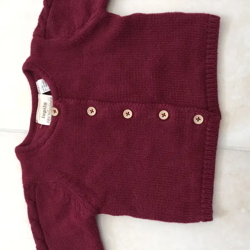 ژاکت نوزادی لوپیلو مدل عروسکی