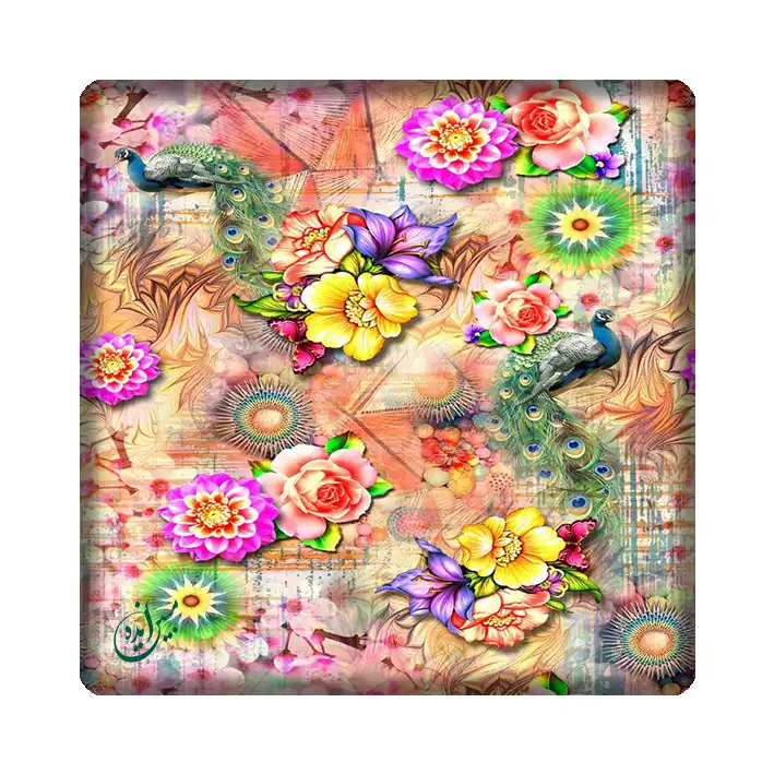 کاشی مبین ایده مدل گل kh10 کد 642