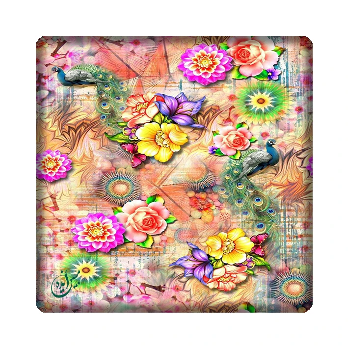 کاشی مبین ایده مدل گل kh10 کد 642