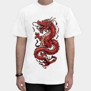 تیشرت آستین کوتاه مردانه مدل اژدها