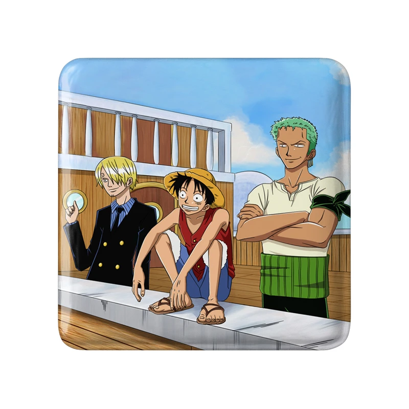 مگنت خندالو طرح زورو و لوفی و سانجی انیمه وان پیس One Piece کد 17240