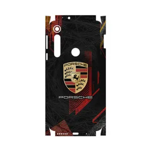 MAHOOT  Porsche-FullSkin Cover Sticker for Motorola One Macro