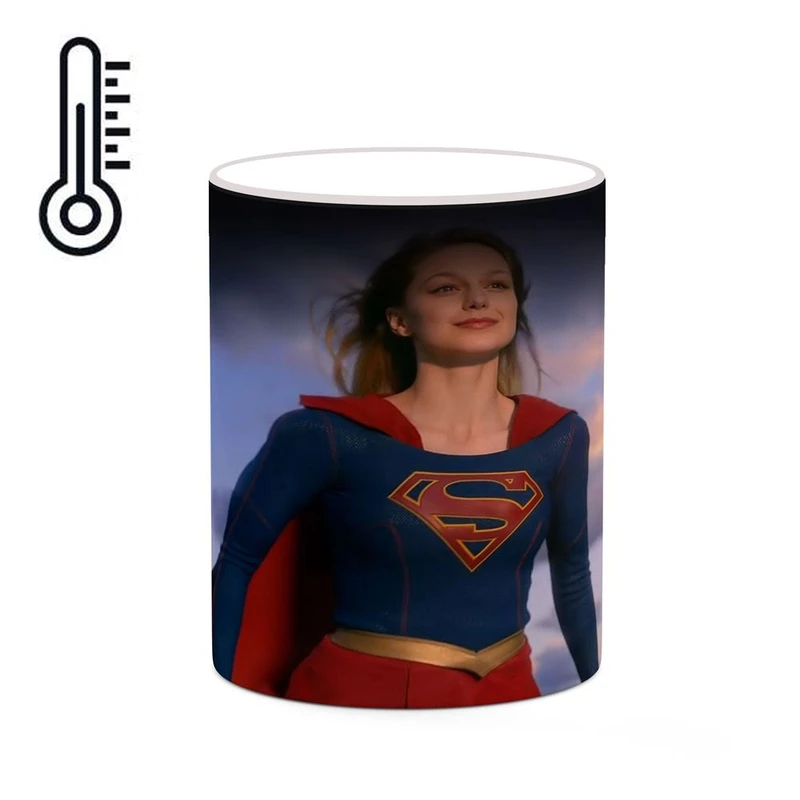 ماگ حرارتی کاکتی مدل سوپرگیرل Supergirl کد mgh39971