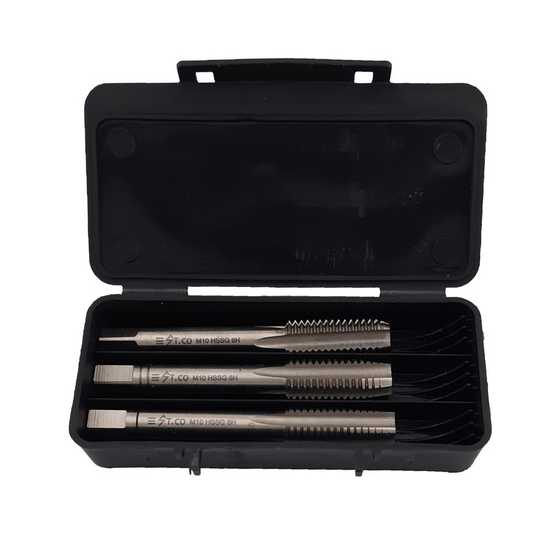 قلاویز دستی استیکو مدل M10-1.5 HSSG سایز 10 میلی متر مجموعه 3 عددی