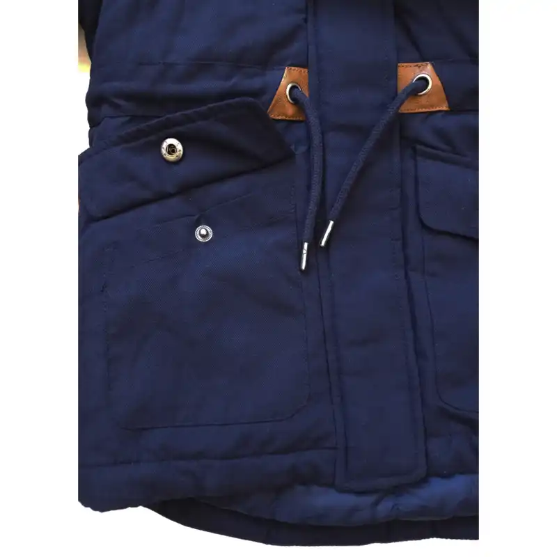 کاپشن دخترانه ارنستینگس فمیلی مدل کمربندی