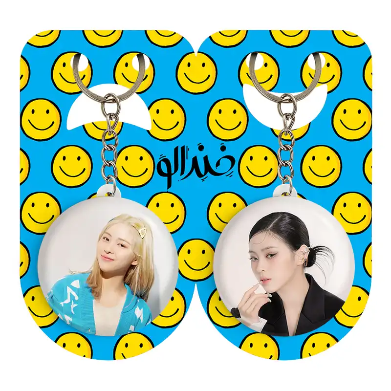 جاکلیدی خندالو مدل ریوجین گروه ایتزی ITZY کد 2018620182 مجموعه 2 عددی