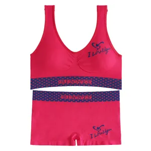 ست نیم تنه و شورت ورزشی زنانه کد 11-S80 رنگ مرجانی