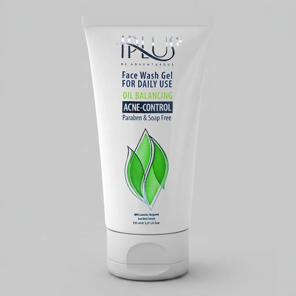 ژل شستشو صورت آی پلاس مدل ACNE-CONTROL حجم 150 میلی لیتر