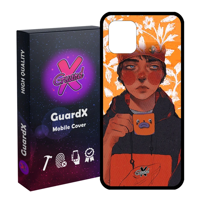 کاور گارد ایکس طرح Girl مدل Glass10319 مناسب برای گوشی موبایل سامسونگ Galaxy Note 10 Lite