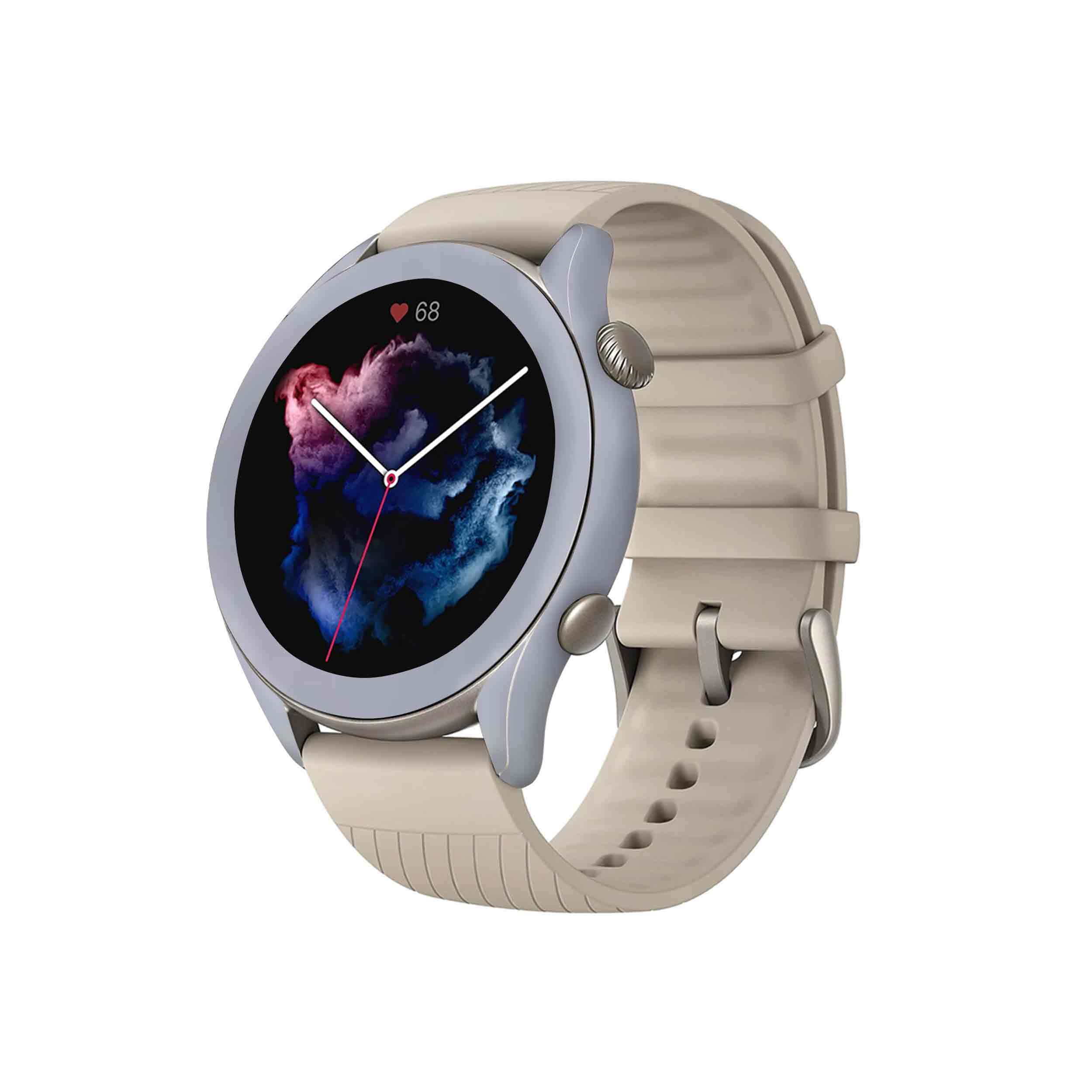 برچسب ماهوت طرح Matte-Silver مناسب برای ساعت هوشمند آمازفیت GTR 3