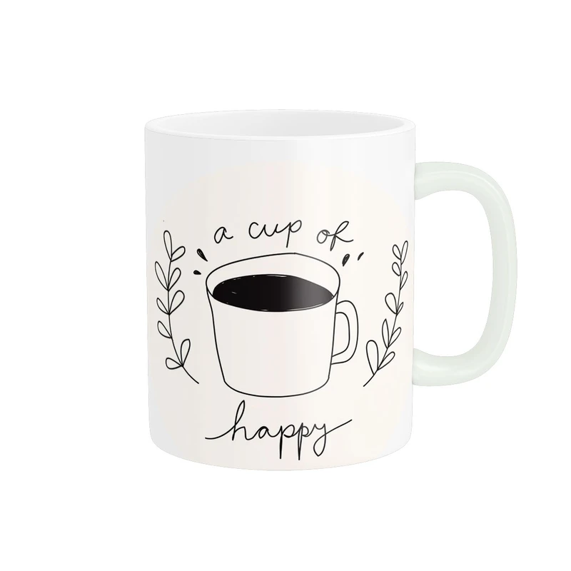 ماگ مدل متن خوشحال کد 176