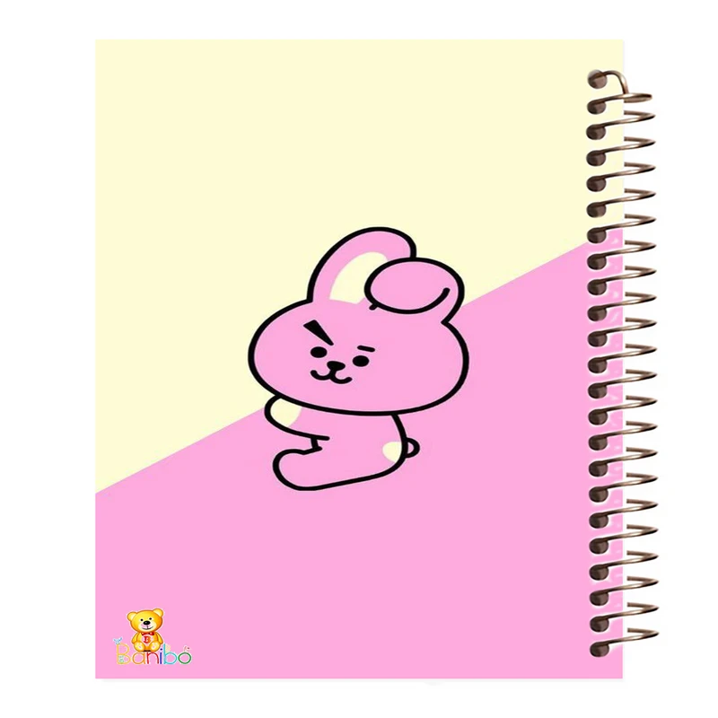 دفتر مشق 100 برگ بانیبو طرح خرگوش کد 660