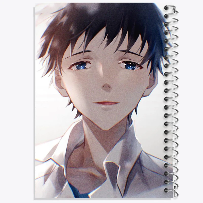 دفتر مشق 50 برگ خندالو مدل شینجی ایکاری انیمه اونگلیون کد 13804