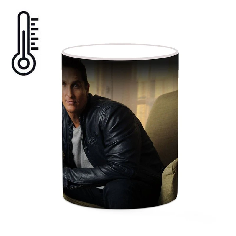 ماگ حرارتی کاکتی طرح Matthew McConaughey مدل mgh26897