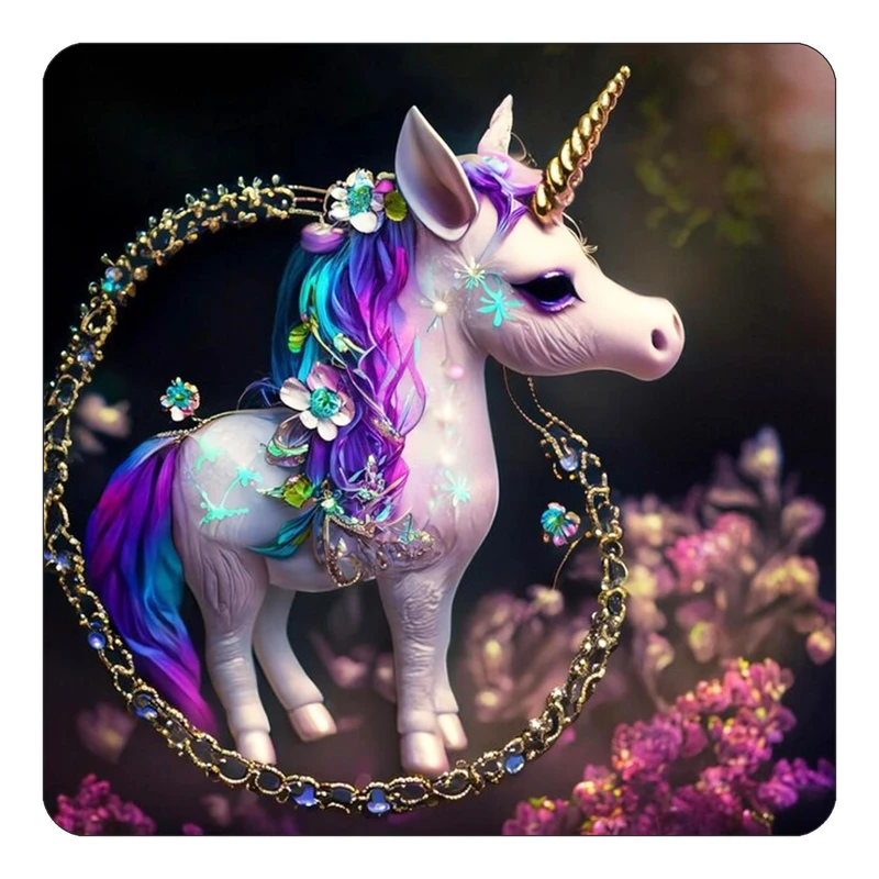 مگنت کاکتی طرح اسب تک شاخ و یونیکورن مدل mp31068