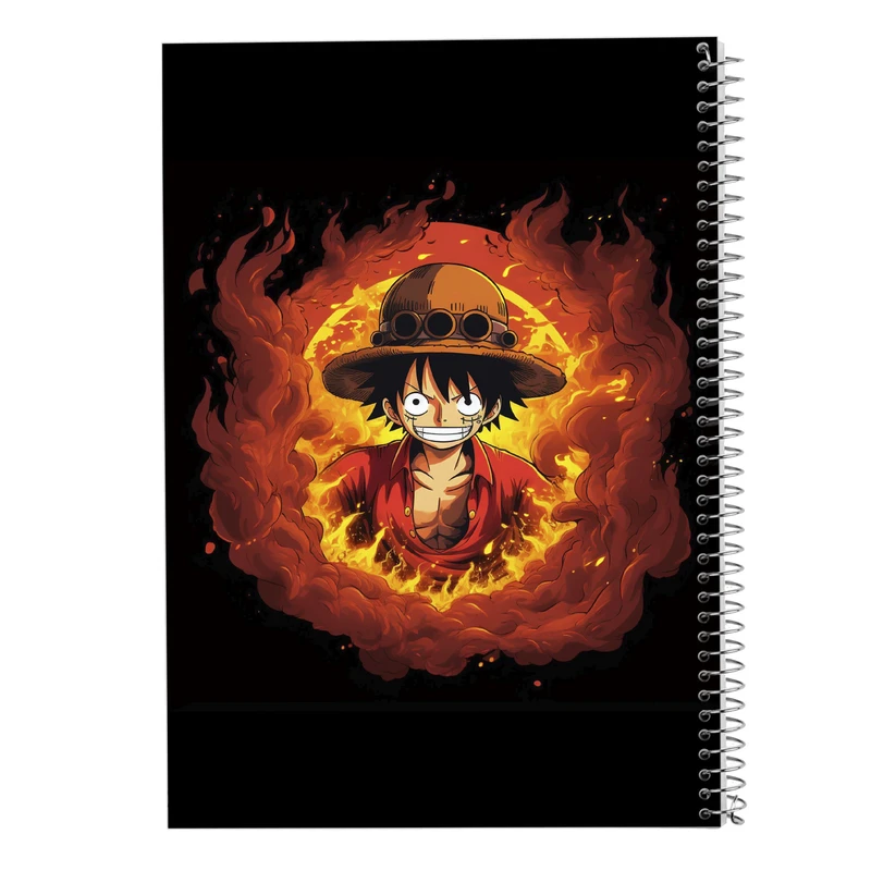 دفتر ژورنال نویسی 50 برگ مدوپد مدل نقطه ای طرح وان پیس One Piece کد DF11566