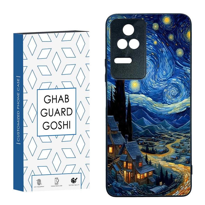 کاور قاب گارد گوشی طرح ونگوگ کد TPU-069 مناسب برای گوشی موبایل شیائومی  Redmi K40S / Poco F4 5G