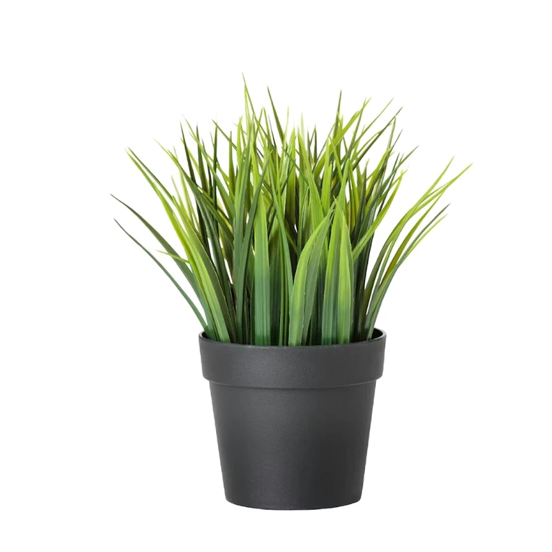 گلدان به همراه گل مصنوعی ایکیا مدل fejka