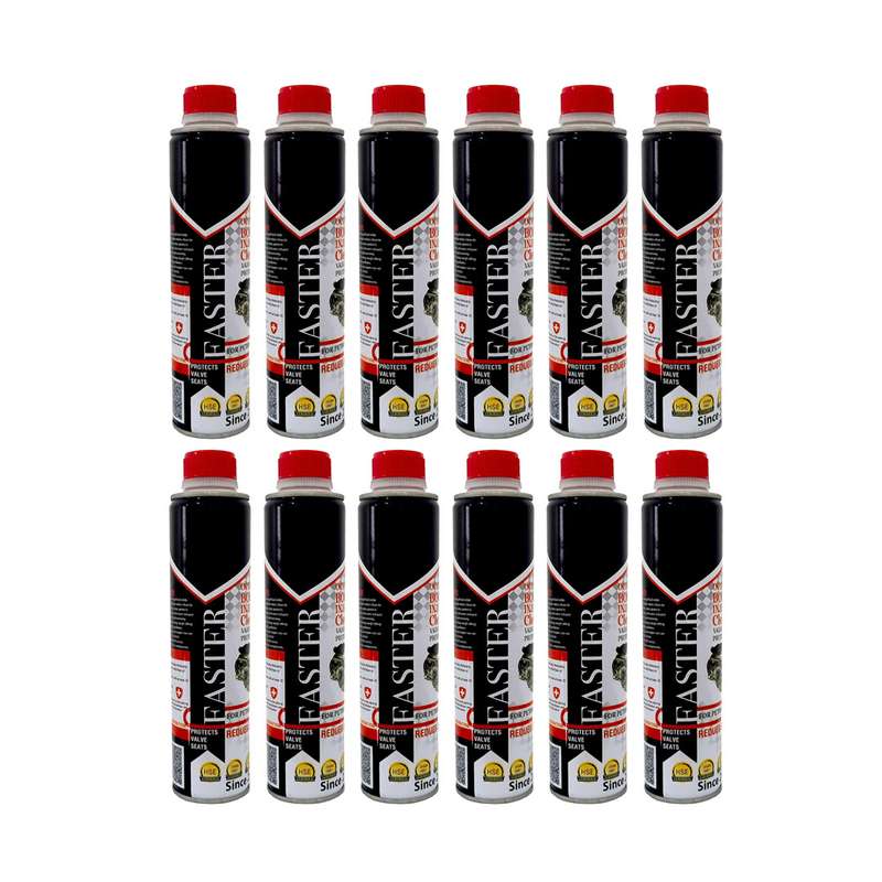 مکمل سوخت و اکتان خودرو فستر کد 84 حجم 400 میلی لیتر بسته 12 عددی