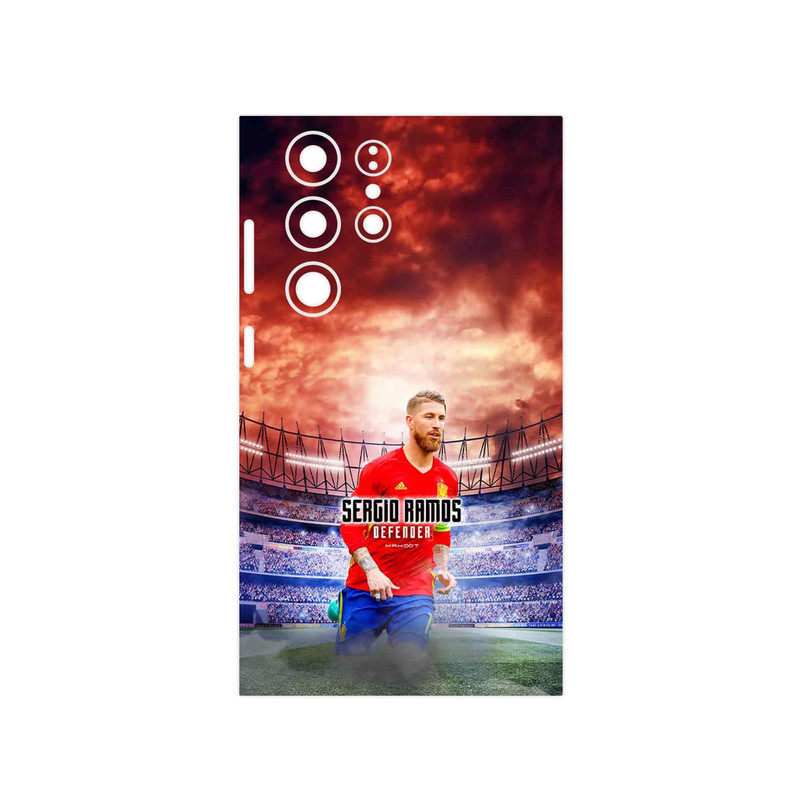 برچسب پوششی ماهوت مدل Sergio Ramos مناسب برای گوشی موبایل سامسونگ Galaxy S23 Ultra