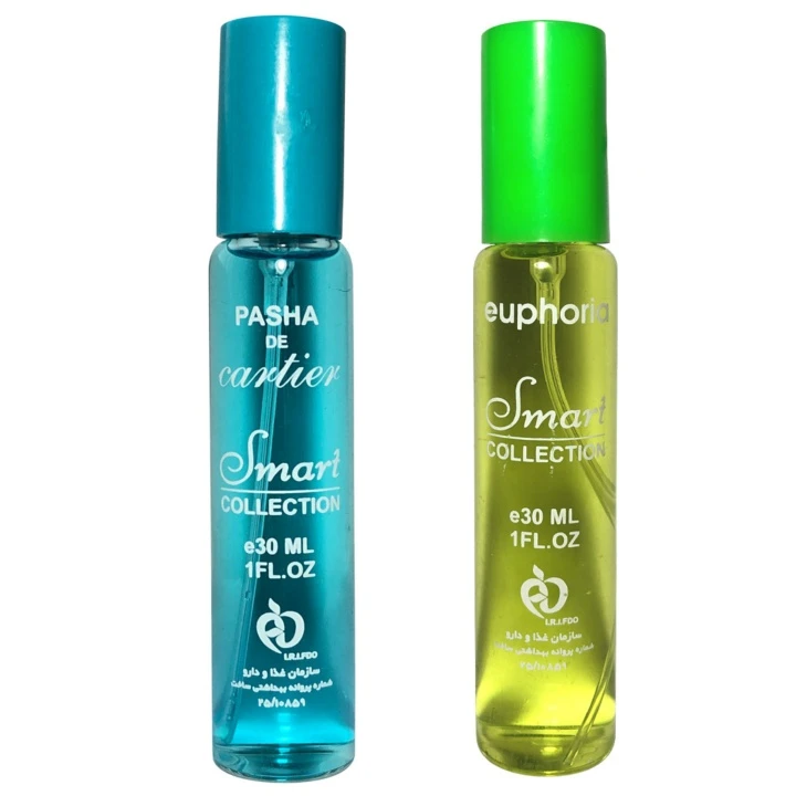 عطر جیبی اسمارت کالکشن مدل Cartier Euphoria حجم 30 میلی لیتر بسته 2 عددی