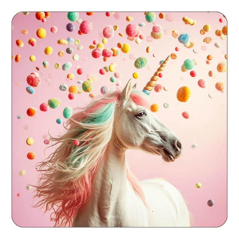 مگنت کاکتی طرح اسب تک شاخ و یونیکورن مدل mp30963