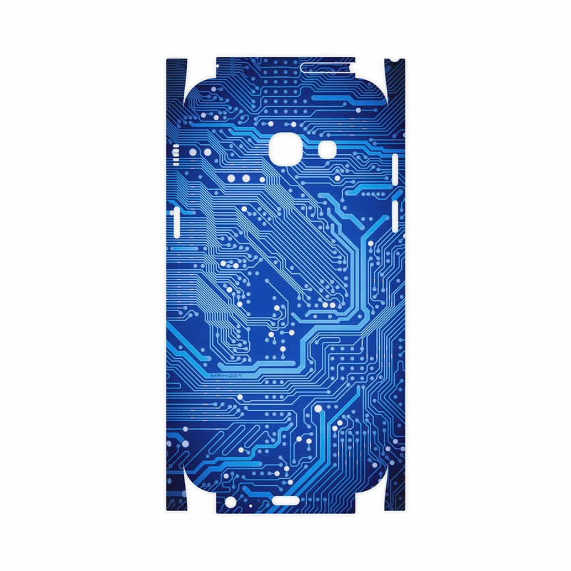برچسب پوششی ماهوت مدل Blue Printed Circuit Board-FullSkin مناسب برای گوشی موبایل سامسونگ Galaxy A3 2017